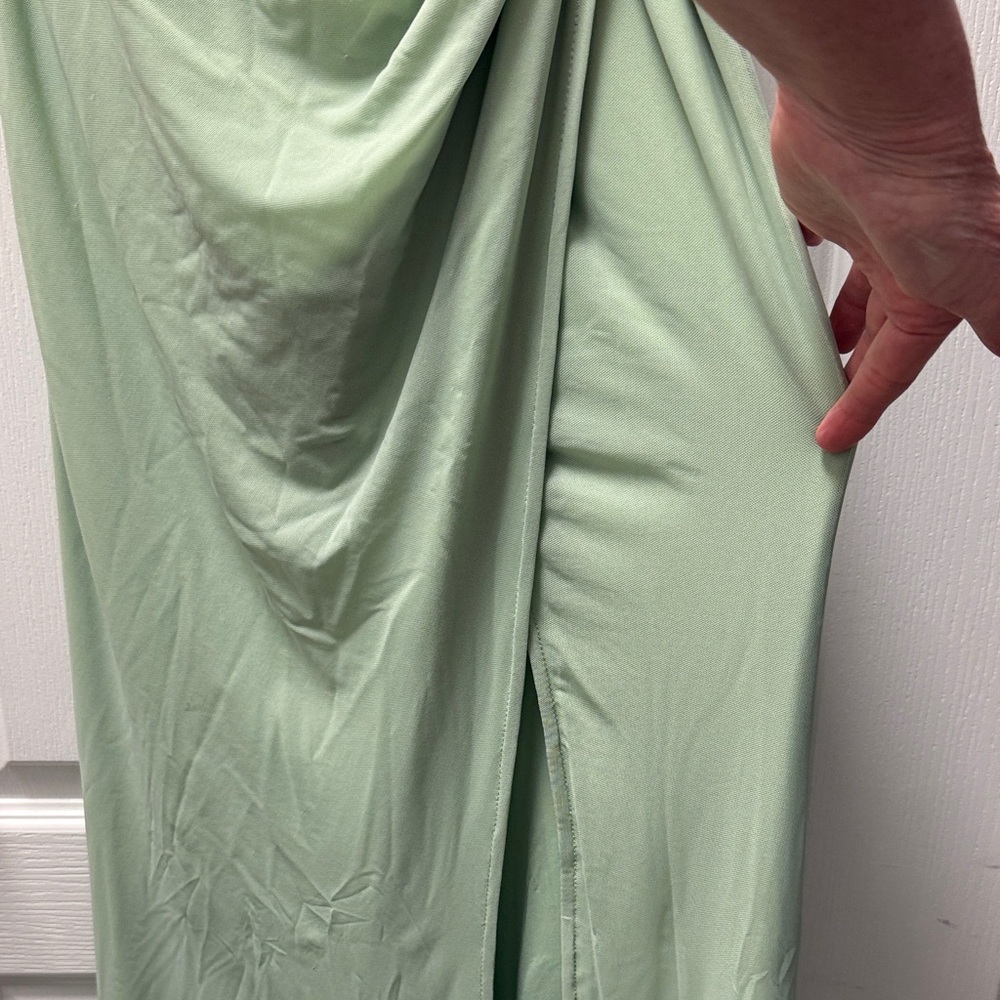 Elegant Sage Green Hello Molly Maxi Dress - Picture 5 of 6